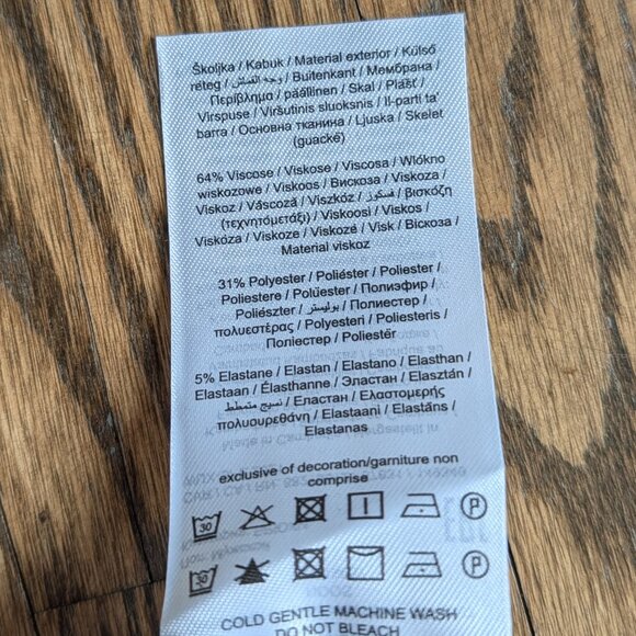 NWT Only & Sons Check Pants - Men’s 32x30 (Prof. Hemmed) - Picture 4 of 4